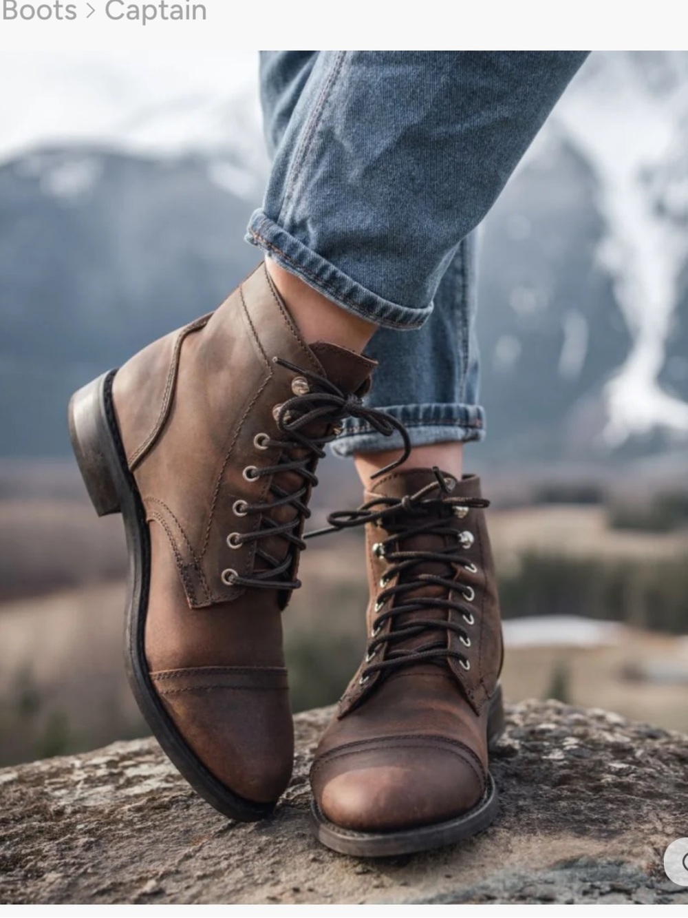 Thursday Boot Company Captain Boots Size 10 Women's Rugged and Resilient